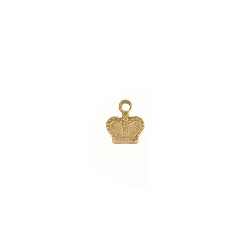 Crown Charm - Item # SG2395R - Salvadore Tool & Findings, Inc.