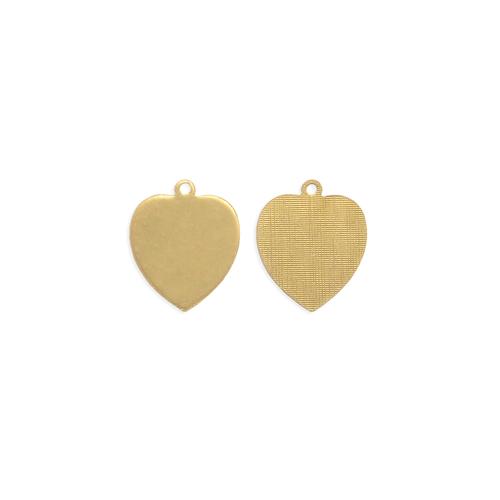 Heart Charm - Item # S3033 - Salvadore Tool & Findings, Inc.