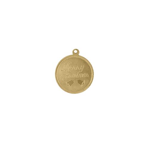Merry Christmas Charm - Item # S3509 - Salvadore Tool & Findings, Inc.