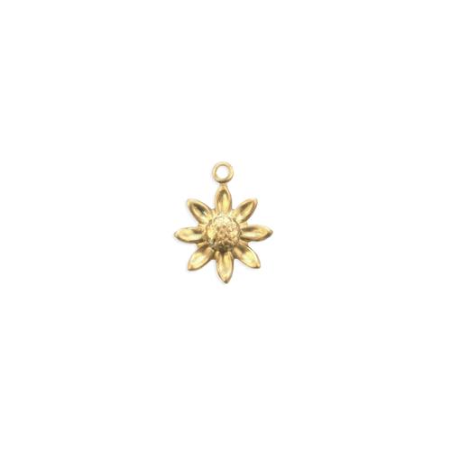 Flower Charm - Item # S3982 - Salvadore Tool & Findings, Inc.