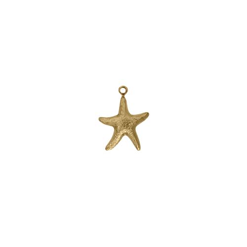 Starfish Charm - Item # SG4022R - Salvadore Tool & Findings, Inc.