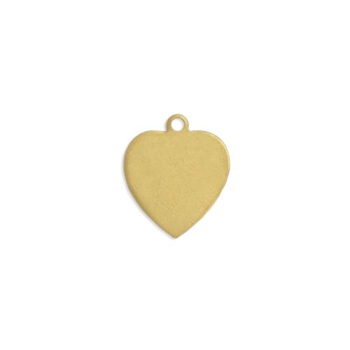Heart Charm - Item # S4034 - Salvadore Tool & Findings, Inc.