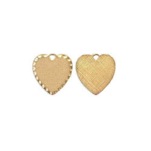 Heart Charm - Item # S4117 - Salvadore Tool & Findings, Inc.