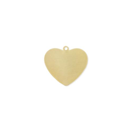 Blank Heart Tag - Item # SG4829R - Salvadore Tool & Findings, Inc.