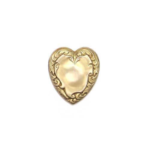 Ornate Heart - Item # SG5671 - Salvadore Tool & Findings, Inc.