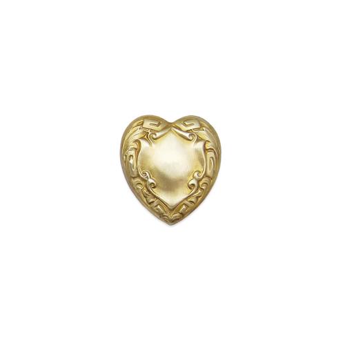 Ornate Heart - Item # SG5672 - Salvadore Tool & Findings, Inc.