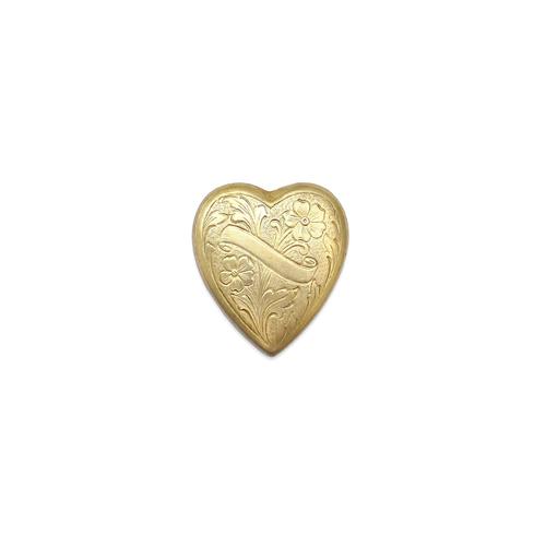 Floral Heart - Item # SG5761 - Salvadore Tool & Findings, Inc.