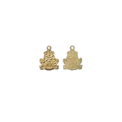 Frog Charm - Item # S6094 - Salvadore Tool & Findings, Inc.