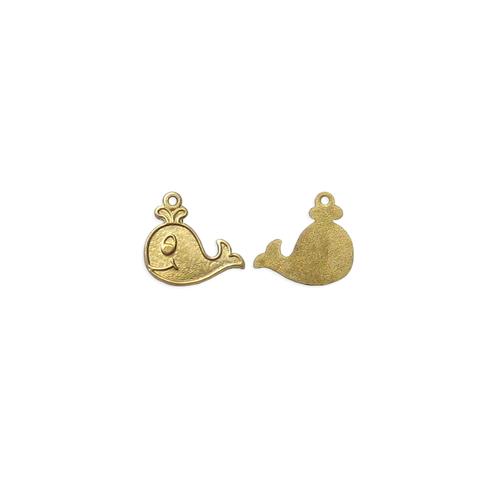 Whale Charm - Item # S6096 - Salvadore Tool & Findings, Inc.