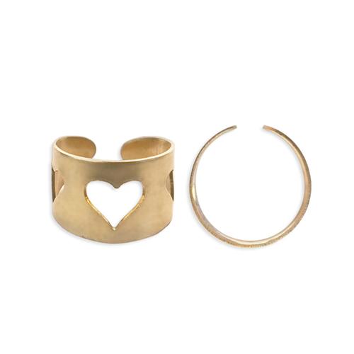 Heart Ring - Item # S6264 - Salvadore Tool & Findings, Inc.