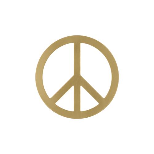 Peace Sign - Item # SG6345 - Salvadore Tool & Findings, Inc.