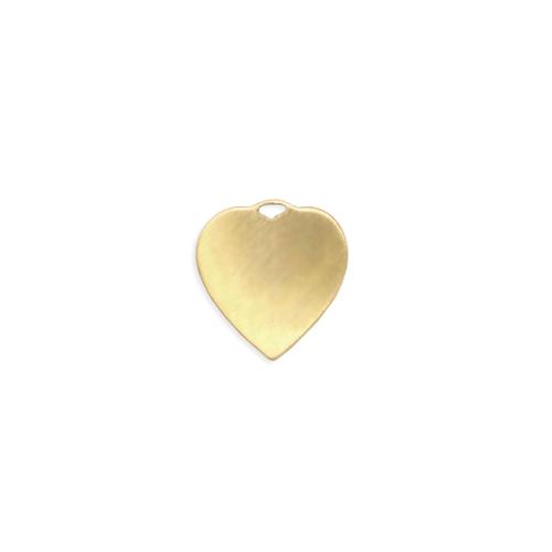 Heart Charm - Item # S6535 - Salvadore Tool & Findings, Inc.