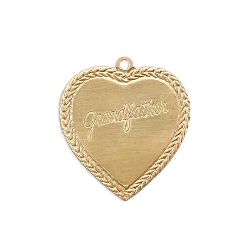 Grandfather Heart - Item # S6590 - Salvadore Tool & Findings, Inc.