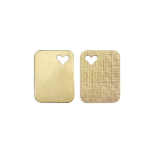 Heart Tag - Item # S7006 - Salvadore Tool & Findings, Inc.