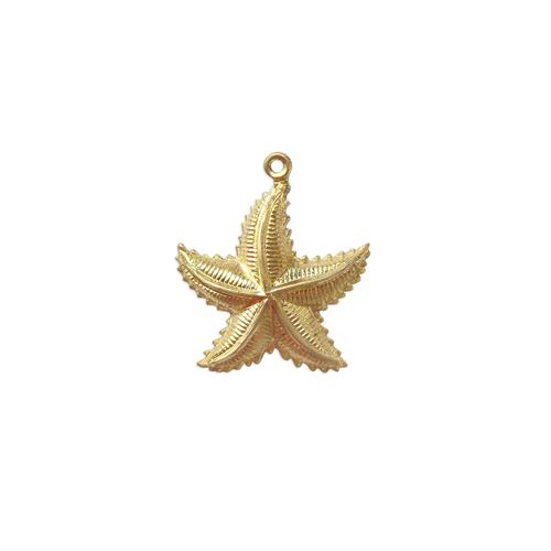 Starfish Charm - Item # S7025 - Salvadore Tool & Findings, Inc.