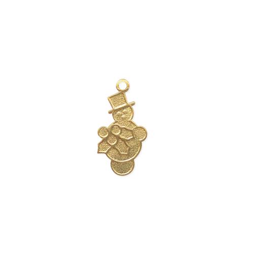Snowman Charm - Item # S7233 - Salvadore Tool & Findings, Inc.