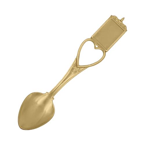 Heart Spoon - Item # SG8089 - Salvadore Tool & Findings, Inc.
