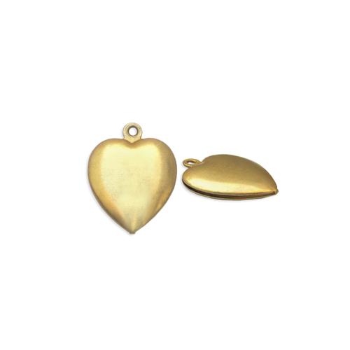 Heart Charm - Item # S8422 - Salvadore Tool & Findings, Inc.