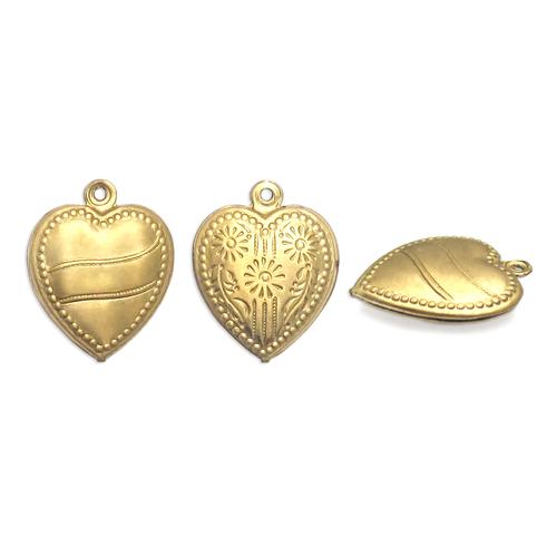 Heart Charm - Item # S8514 - Salvadore Tool & Findings, Inc.
