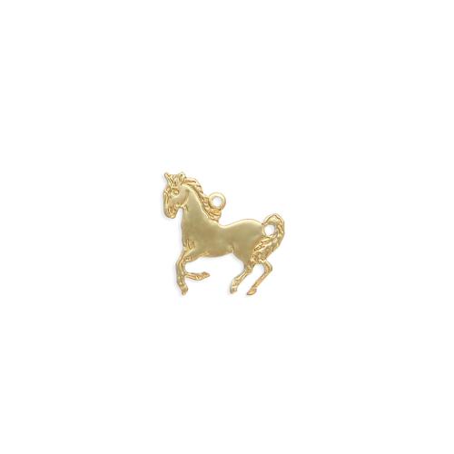 Horse Charm - Item # S8643 - Salvadore Tool & Findings, Inc.