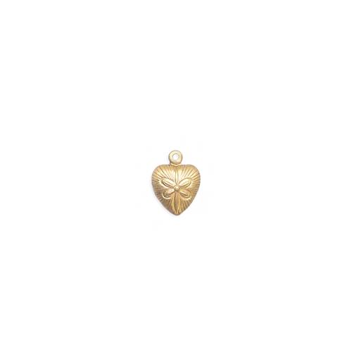 Heart Charm - Item # S8807 - Salvadore Tool & Findings, Inc.