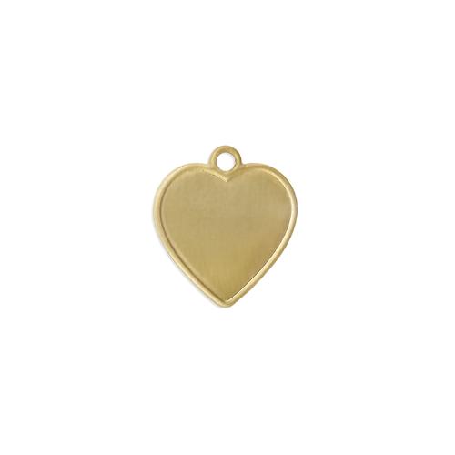 Heart Charm - Item # S9637 - Salvadore Tool & Findings, Inc.