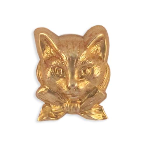 Cat w/bow - Item # F1221 - Salvadore Tool & Findings, Inc.