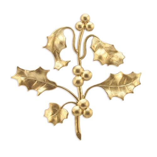 Holly Sprig - Item # F2843 - Salvadore Tool & Findings, Inc.
