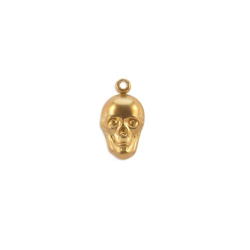 Skull Charm/Pendant - Item # F3313-1 - Salvadore Tool & Findings, Inc.