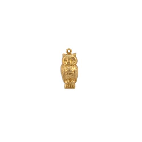 Owl Charm - Item # F93-1 - Salvadore Tool & Findings, Inc.
