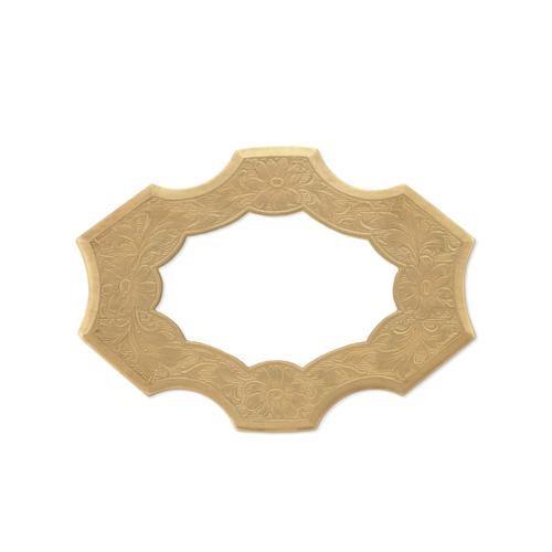 Floral Frame - Item # FA2717 - Salvadore Tool & Findings, Inc.