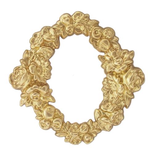 Floral Wreath/Frame - Item # FA3163 - Salvadore Tool & Findings, Inc.
