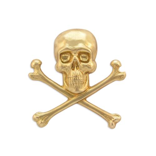 Skull w/Crossbones - Item # FA4123 - Salvadore Tool & Findings, Inc.