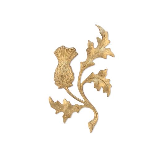 Thistle w/leaves - Item # FA8527 - Salvadore Tool & Findings, Inc.