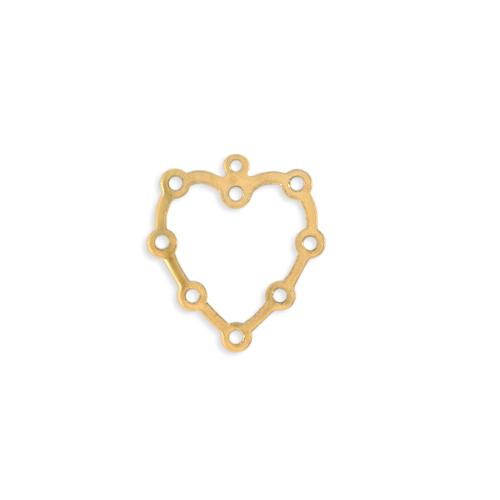 Heart w/ring - Item # S1518 - Salvadore Tool & Findings, Inc.
