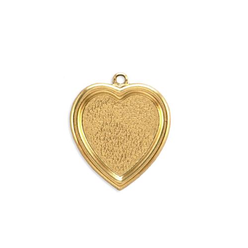 Heart w/ring - Item # S1688 - Salvadore Tool & Findings, Inc.