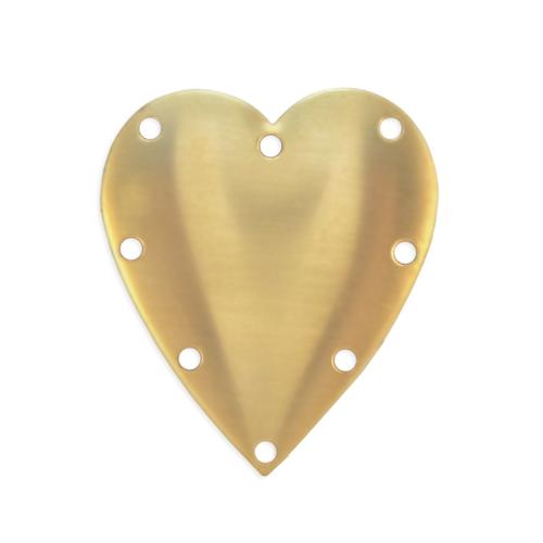 Heart w/holes - Item # S170-H - Salvadore Tool & Findings, Inc.