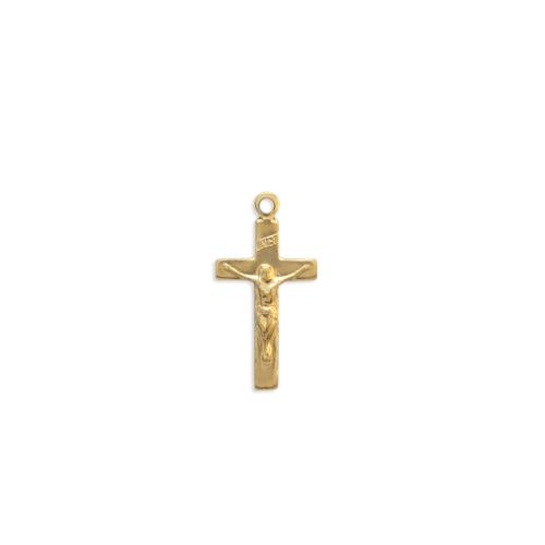 Crucifix Charm - Item # S1850 - Salvadore Tool & Findings, Inc.