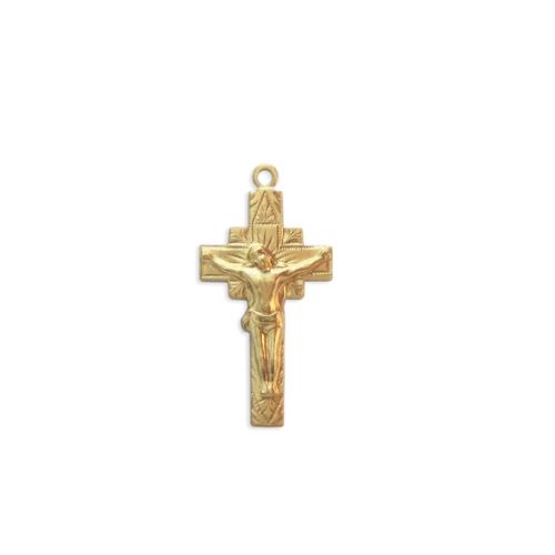 Crucifix w/ring - Item # S1870 - Salvadore Tool & Findings, Inc.