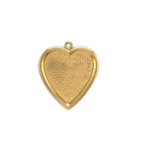 Heart w/ring - Item # S1886 - Salvadore Tool & Findings, Inc.
