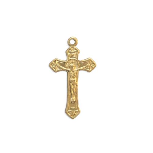 Crucifix w/ring - Item # S2176 - Salvadore Tool & Findings, Inc.