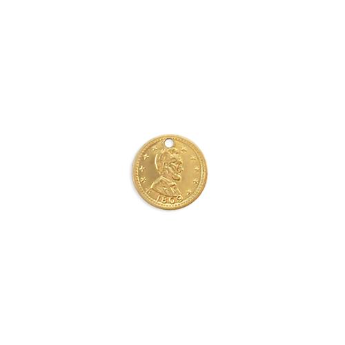 Lincoln Charm - Item # S2488 - Salvadore Tool & Findings, Inc.