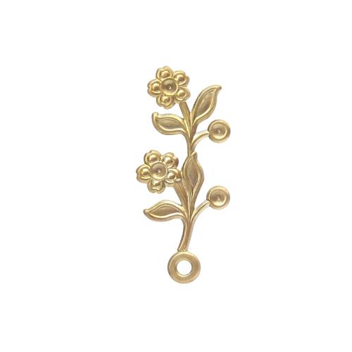 Floral Vine w/stone settings - Item # S2649 - Salvadore Tool & Findings, Inc.