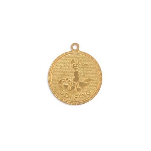 Golfing Charm - Item # S3752 - Salvadore Tool & Findings, Inc.