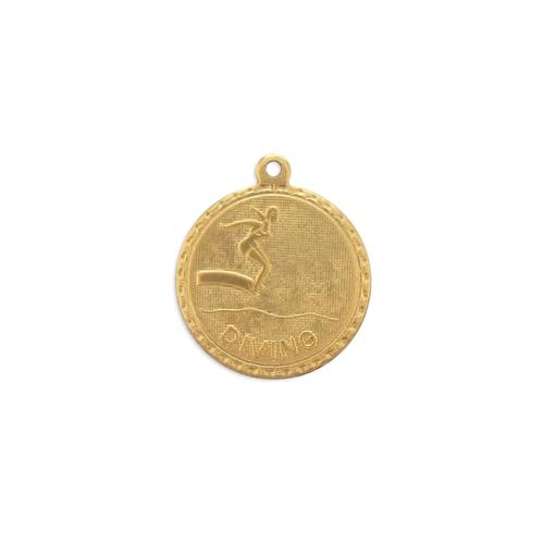 Diving Charm - Item # S3778 - Salvadore Tool & Findings, Inc.