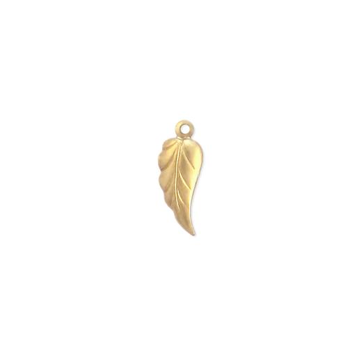 Feather Charm - Item # S7250 - Salvadore Tool & Findings, Inc.