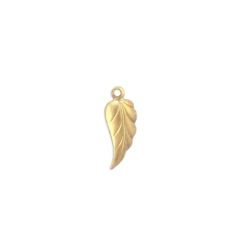 Feather Charm - Item # S7252 - Salvadore Tool & Findings, Inc.