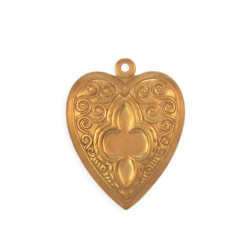 Heart w/ring - Item # S8876 - Salvadore Tool & Findings, Inc.