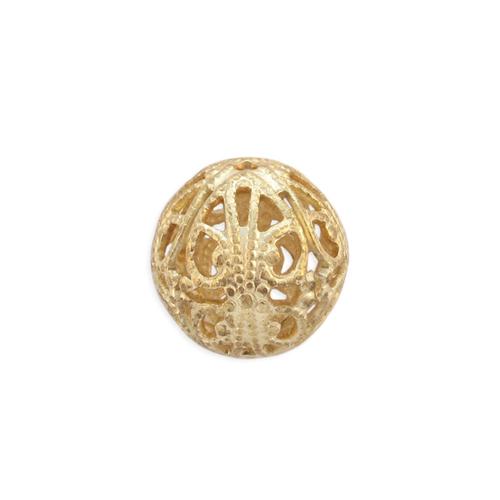 Filigree Bead - Item # S9028 - Salvadore Tool & Findings, Inc.