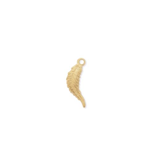 Feather Charm - Item # S9198-L - Salvadore Tool & Findings, Inc.